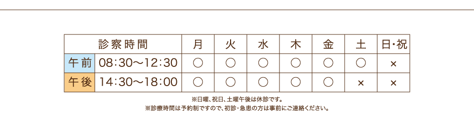 堀内歯科医院医院情報と診療時間