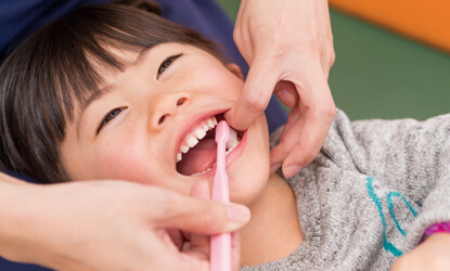 子供の歯磨き方法